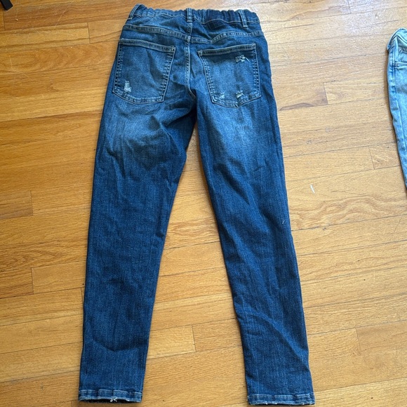 Zara girls Dark Blue Skinny Jeans - Picture 3 of 3